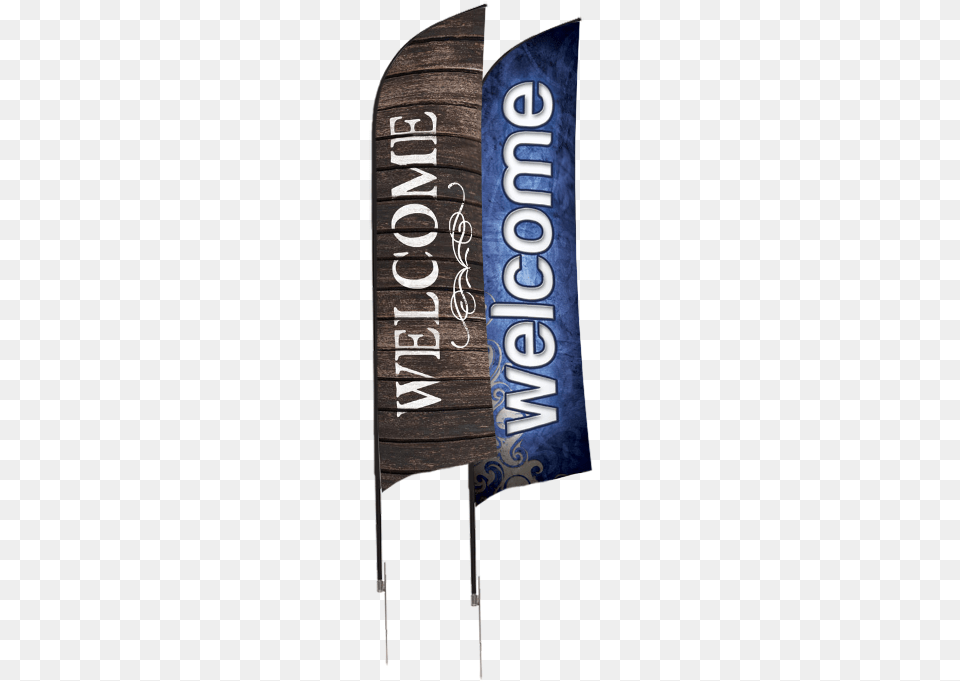 Designed To Have Eye Catching Motion In The Smallest Rustic Charm Welcome Flag Banner, Text Free Png