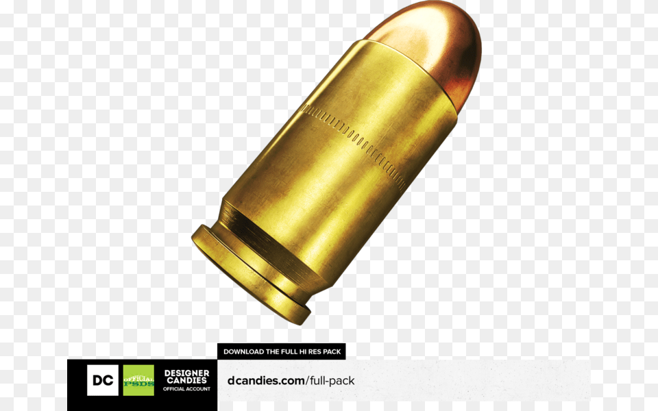 Designer Candies Bullet, Ammunition, Weapon Free Transparent Png