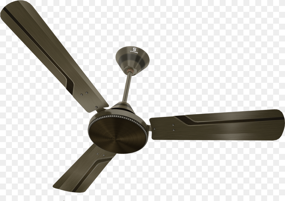 Designer Ceiling Fans Standard Electricals V Guard Sweep Glado Brown, Appliance, Ceiling Fan, Device, Electrical Device Free Png Download