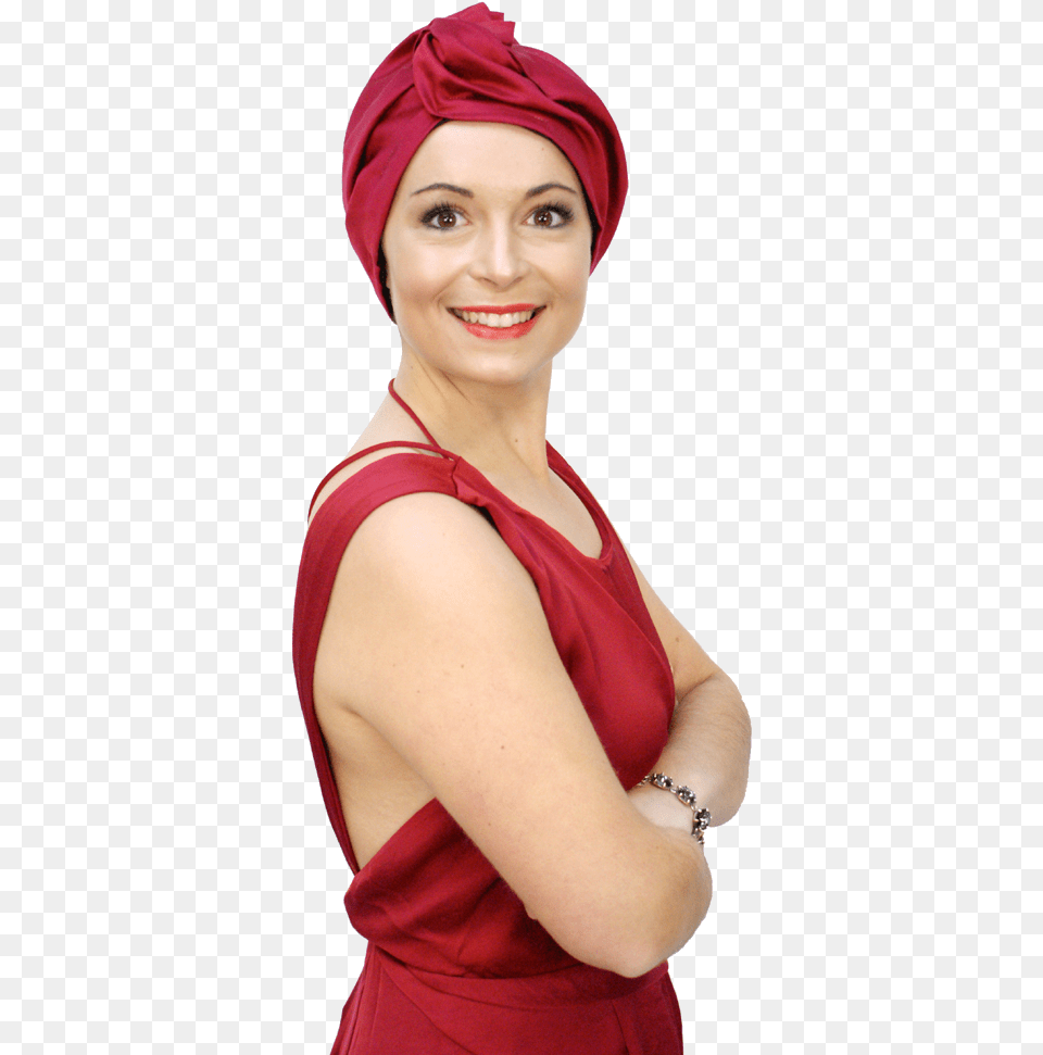 Designer Evening Hat For Hair Loss And Chemo Suburban Turban Girl, Adult, Female, Person, Woman Png Image