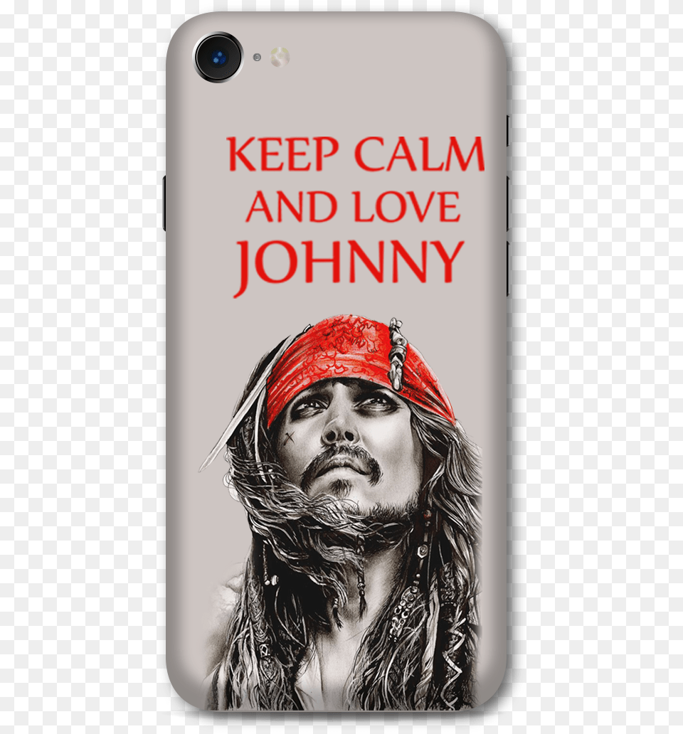 Designer Hard Plastic Phone Cover From Print Opera Kapten Jack Sparrow, Adult, Person, Man, Male Free Transparent Png