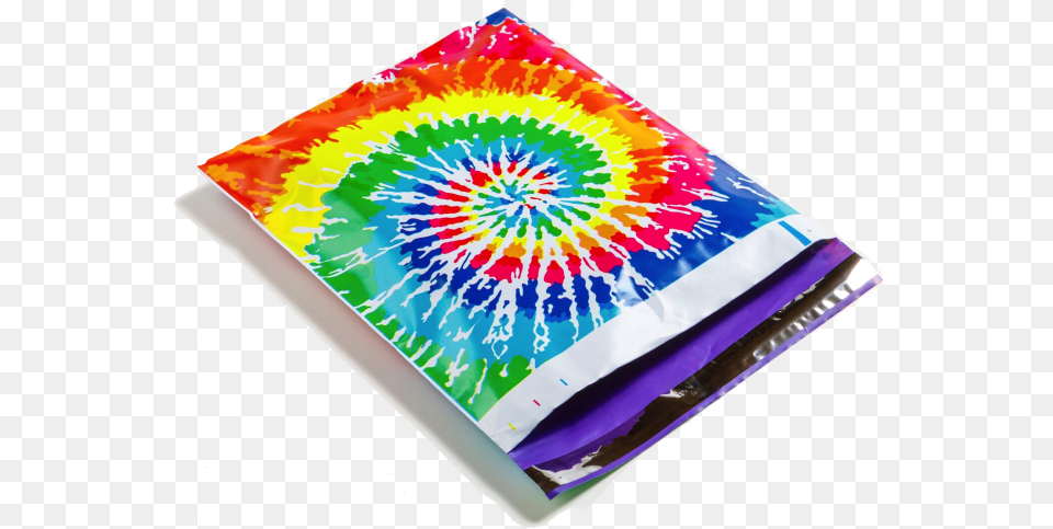 Designer Mailers Tie Dye Poly Mailers Dog Tag Art Tie Dye Rainbow Pet Id Tag Free Transparent Png