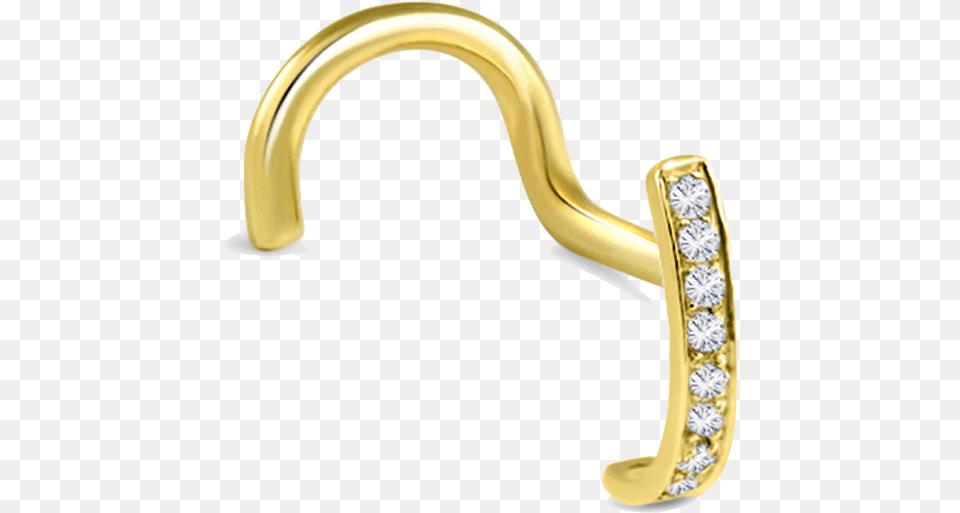 Designer Nose Pin Body Jewelry, Gold, Sink, Sink Faucet, Accessories Free Transparent Png