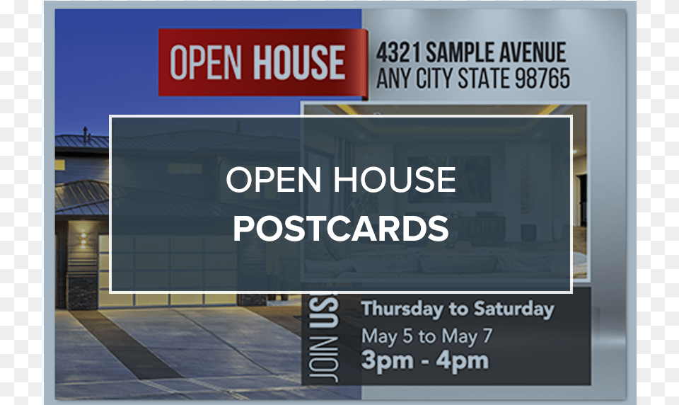 Designer Open House Postcard Ideas, Advertisement, Scoreboard, Poster, Indoors Free Transparent Png