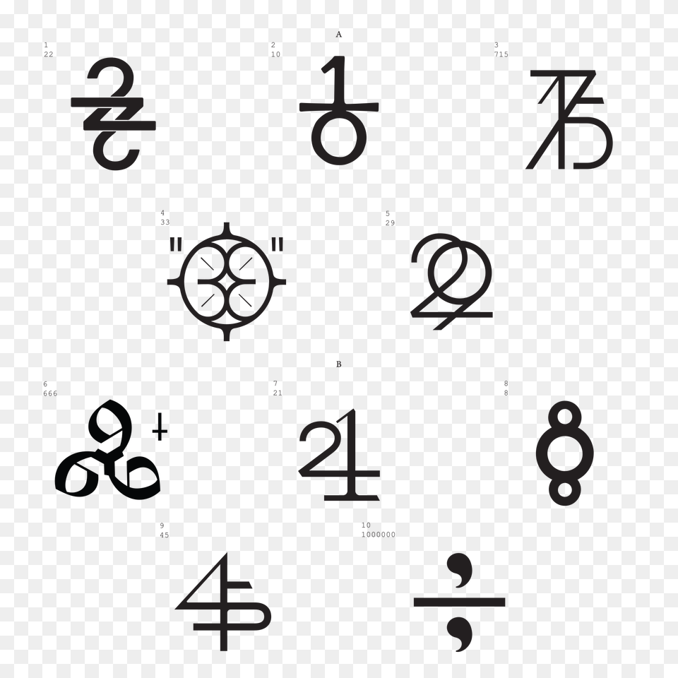 Designing Bon Ivers A Million An Interview With Eric Timothy, Text, Symbol, Number, Blackboard Free Png Download