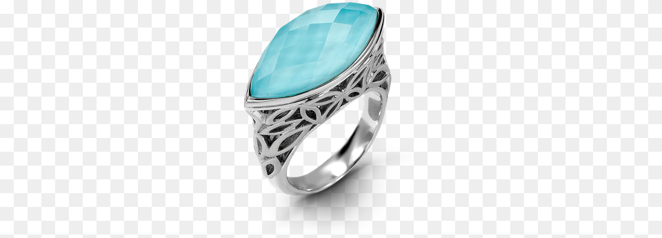 Designs By Hera Raya Marquise Silver Ring, Accessories, Jewelry, Gemstone, Turquoise Free Png