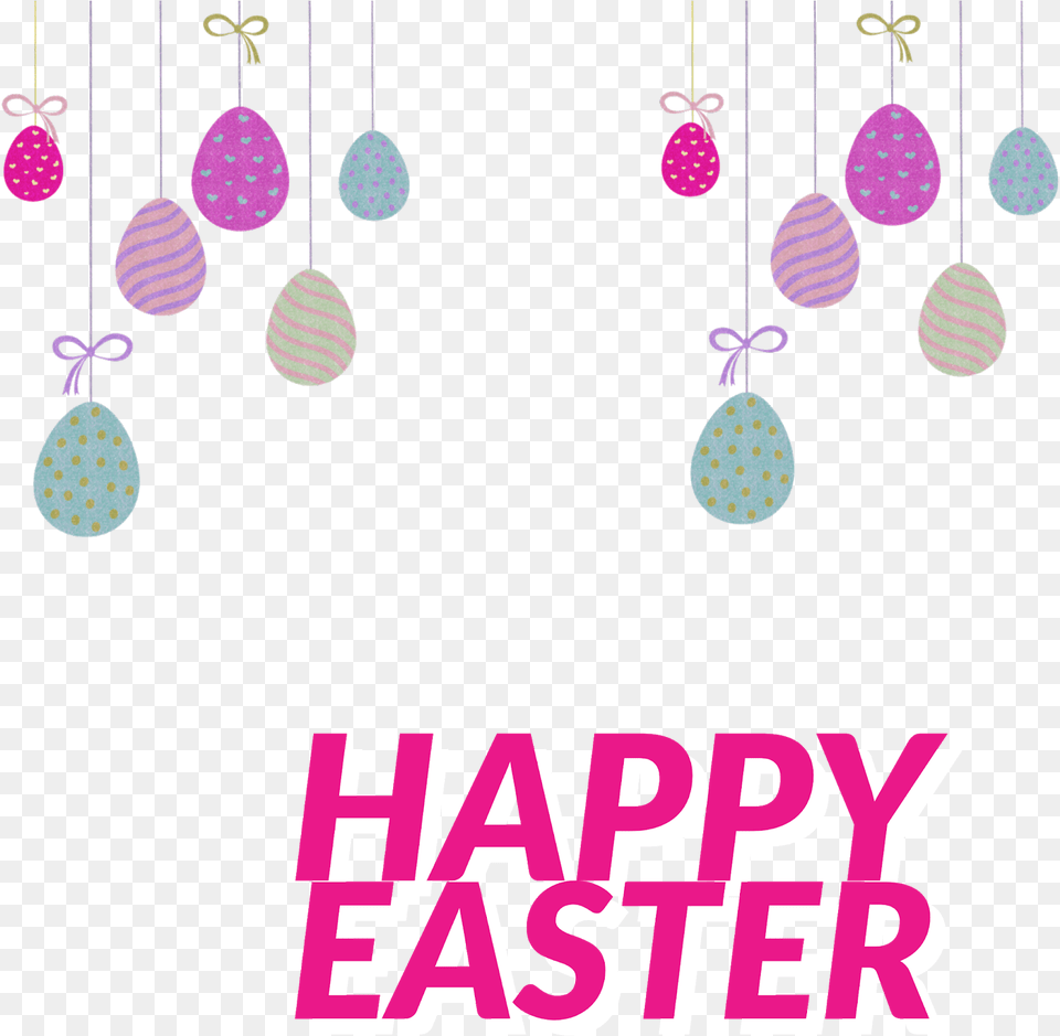 Designs Of Easter Eggs Facebook Frames Greetings Paper, Accessories, Earring, Jewelry, Envelope Free Transparent Png