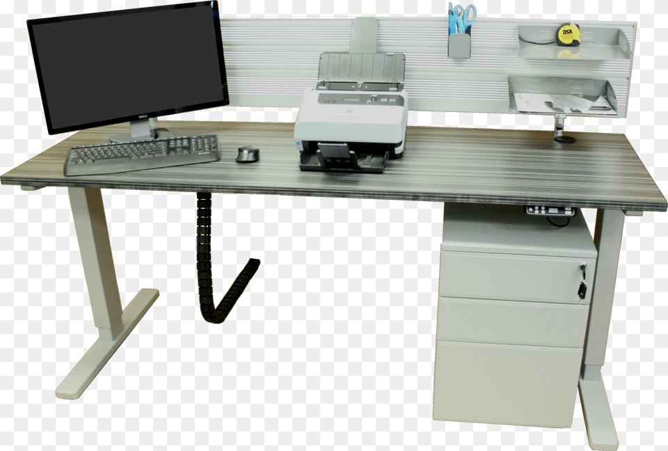 Desk, Computer, Hardware, Furniture, Electronics Free Png