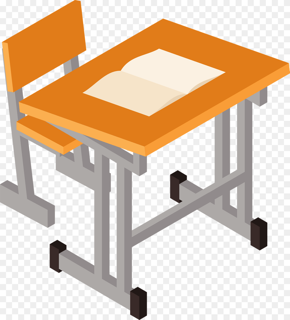 Desk And Chair Clipart, Furniture, Table, Dining Table, Mailbox Free Transparent Png