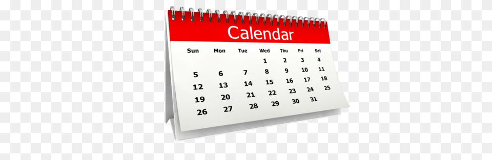 Desk Calendar, Text Png