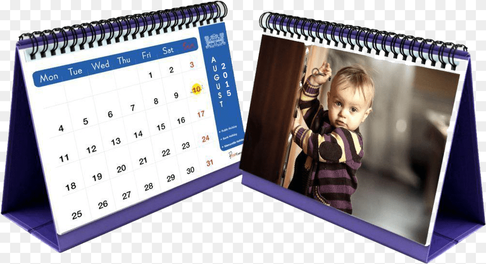 Desk Calendar Transparent Desk Calendar, Text, Baby, Person Free Png Download