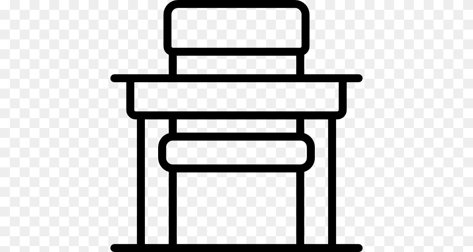 Desk Chair, Furniture, Table Free Png Download