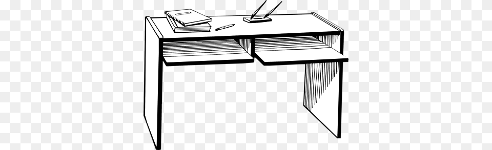 Desk Clip Art, Furniture, Table, Computer, Electronics Free Transparent Png