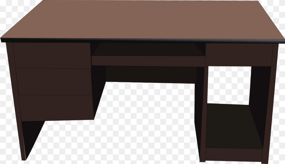 Desk Clipart, Furniture, Table, Mailbox, Computer Png