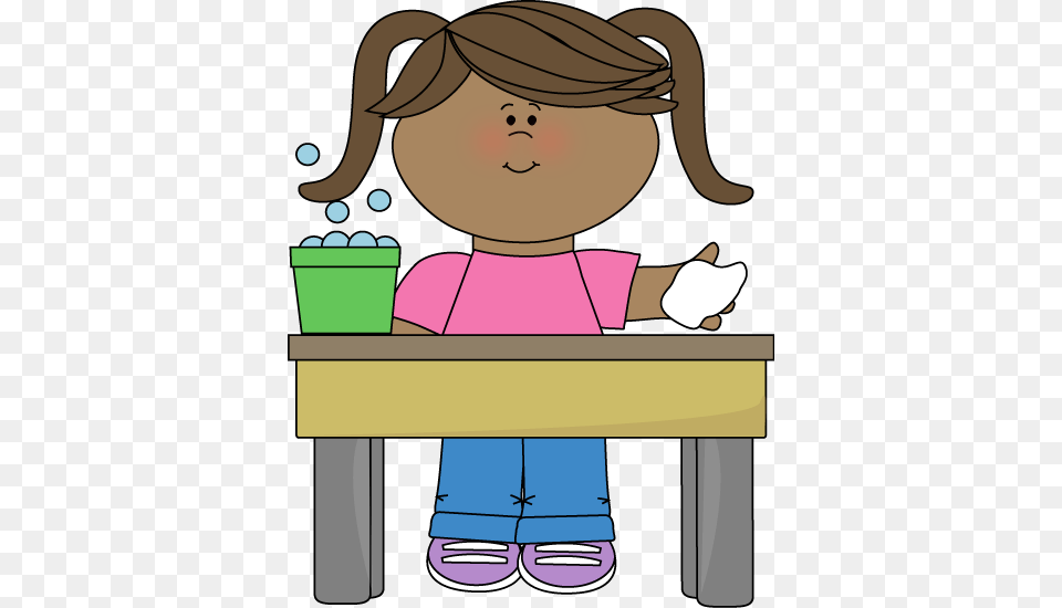 Desk Clipart Classroom, People, Person, Baby, Face Free Transparent Png