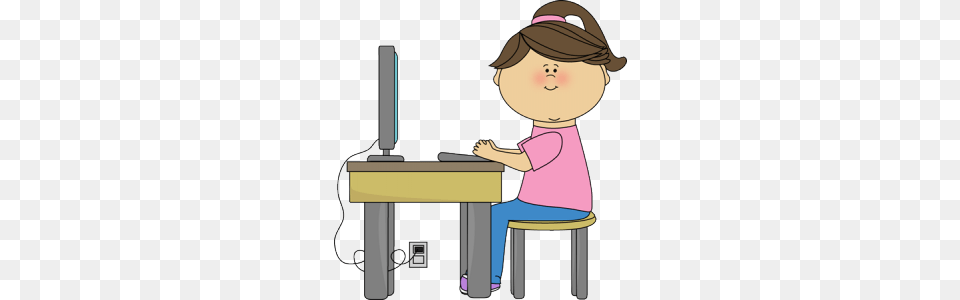 Desk Clipart Research Paper, Furniture, Table, Baby, Person Png Image