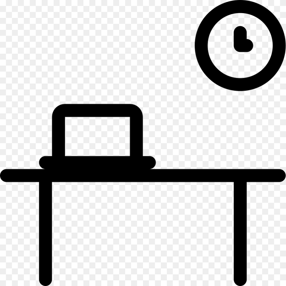 Desk Comments Icon, Furniture, Table, Computer, Electronics Free Png