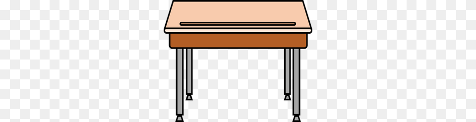 Desk Clipart, Furniture, Table, Mailbox, Wood Free Transparent Png