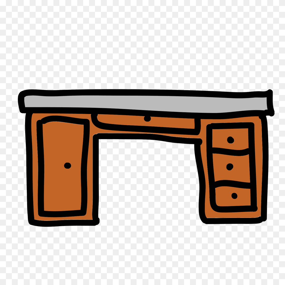 Desk Icon, Furniture, Table, Bench, Computer Free Png Download