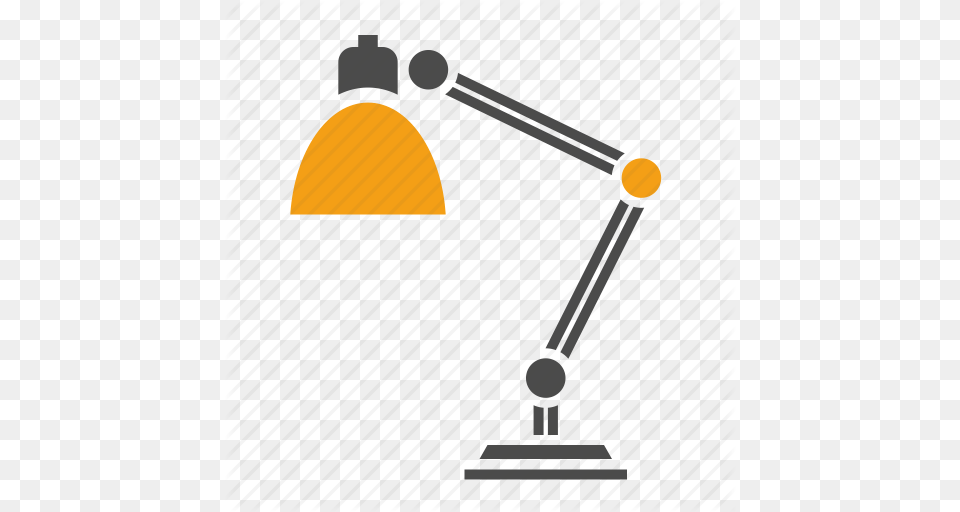 Desk Lamp Clip Art Gray Desk Lamp Turned On Clipart, Lampshade, Table Lamp, Lighting Free Transparent Png