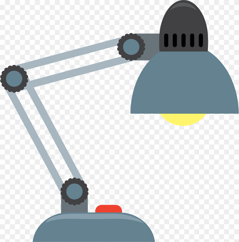 Desk Lamp Clipart, Lighting, Machine, Wheel, Lawn Mower Png Image