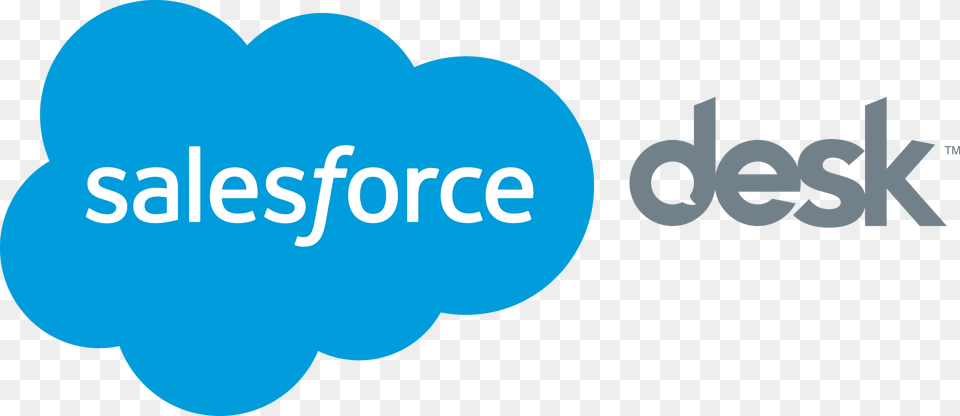 Desk Logo Salesforce Desk, Text Png Image