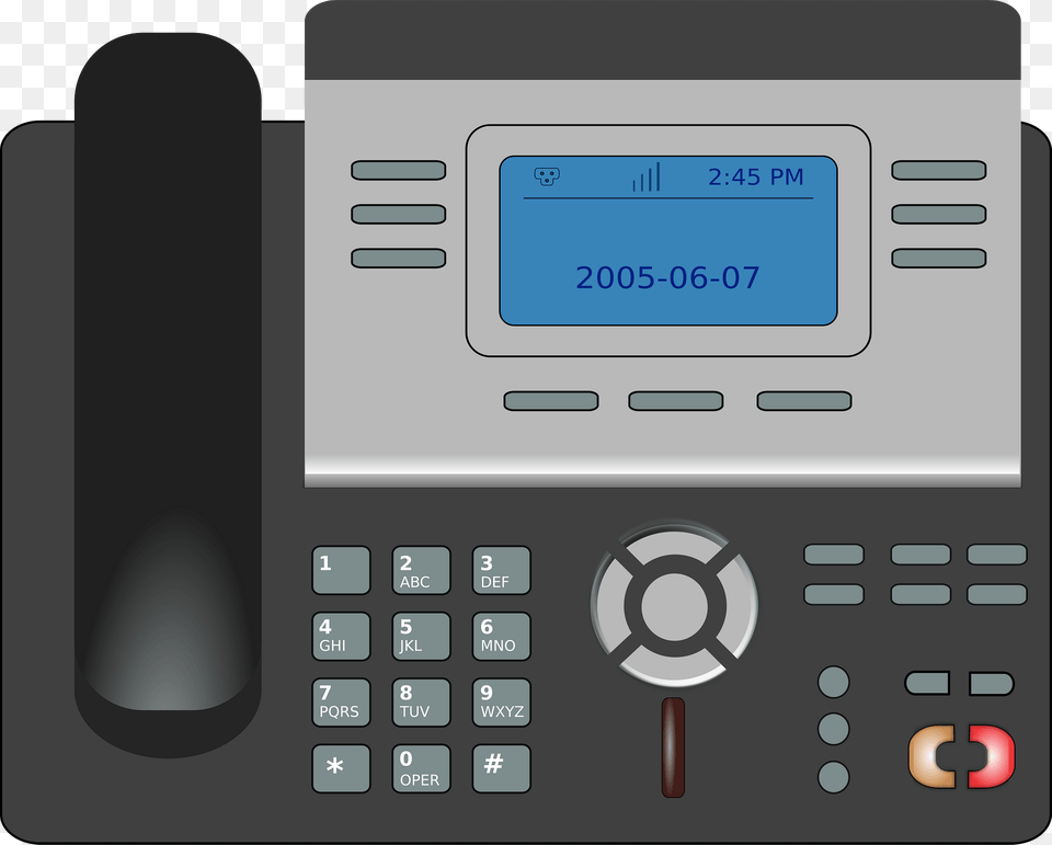 Desk Phone Clipart, Electronics, Mobile Phone Free Png