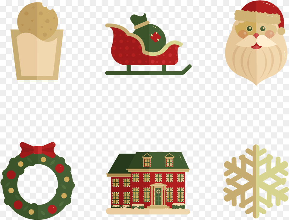 Desktop And Laptop Computers Christmas Icon Illustration, Neighborhood, Architecture, Building, Outdoors Png Image