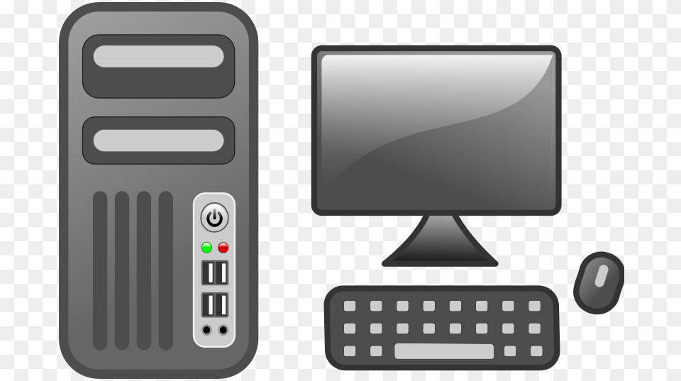 Desktop Computer Clip Art, Electronics, Pc, Computer Hardware, Computer Keyboard Png