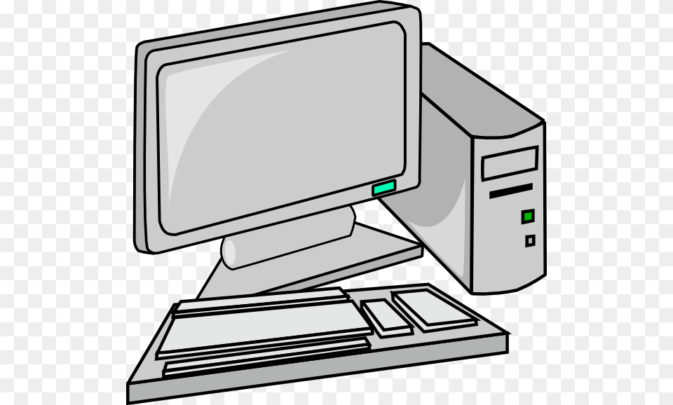 Desktop Computer Clip Art, Computer Hardware, Electronics, Hardware, Pc Png Image