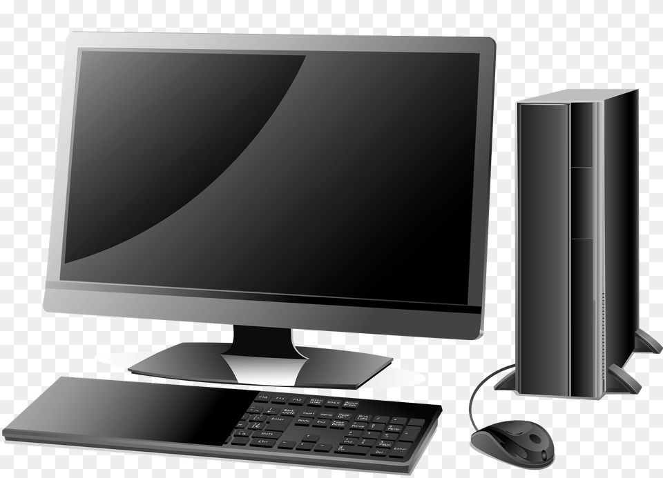 Desktop Computer Clipart, Electronics, Pc, Computer Hardware, Hardware Free Png