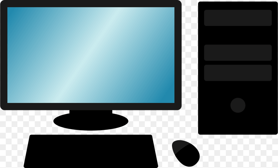 Desktop Computer Clipart, Electronics, Pc, Computer Hardware, Hardware Free Png