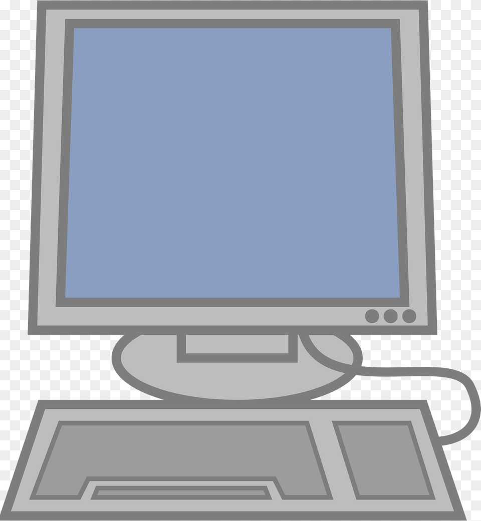 Desktop Computer Clipart, Electronics, Pc, Computer Hardware, Hardware Free Png Download