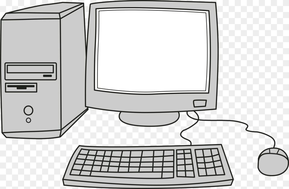 Desktop Computer Computer Blank Screen, Computer Hardware, Computer Keyboard, Electronics, Hardware Png Image