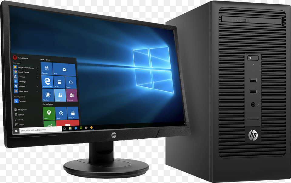 Desktop Computer Download Hp Prodesk 400 G5, Electronics, Pc, Computer Hardware, Hardware Free Transparent Png