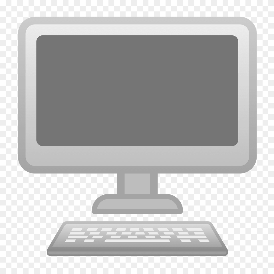 Desktop Computer Emoji Clipart, Electronics, Pc, Computer Hardware, Computer Keyboard Free Transparent Png