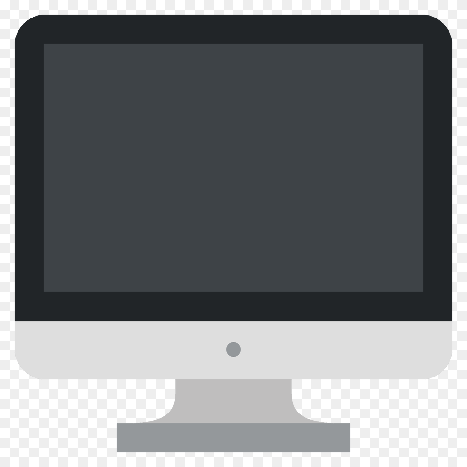 Desktop Computer Emoji Clipart, Computer Hardware, Electronics, Hardware, Monitor Png Image