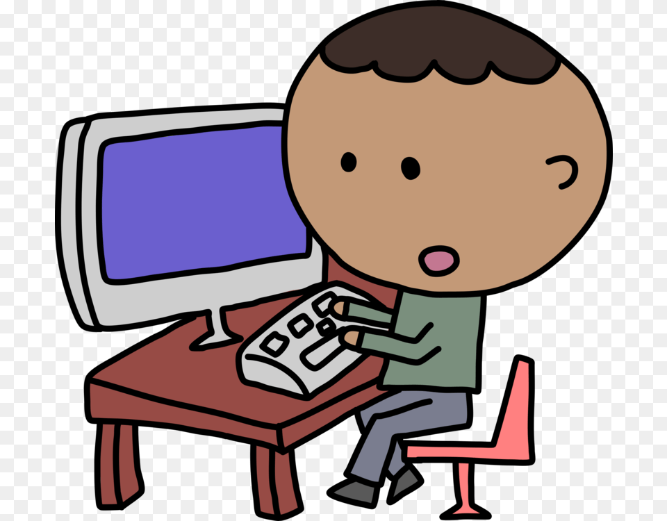 Desktop Computers Laptop Child Download, Computer, Pc, Electronics, Baby Free Png