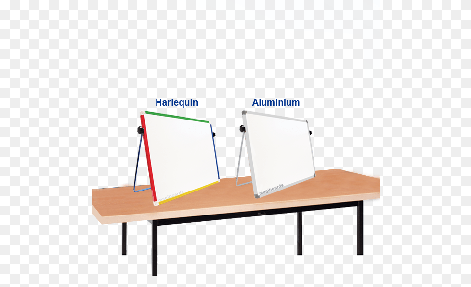Desktop Double Sided Whiteboard On Easel Folding Table, White Board, Furniture, Desk, Electronics Free Png