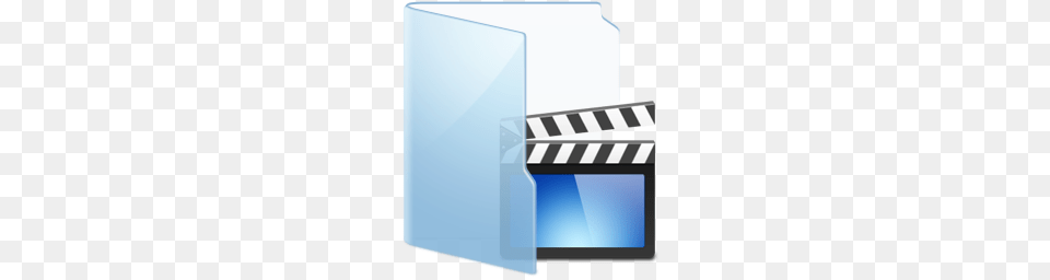 Desktop Icons, File Binder, File Folder, White Board, Clapperboard Png Image