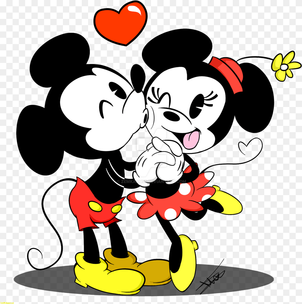 Desktop Live Wallpaper Hd For Windows 7 Minnie Mouse Love Mickey Mouse, Cartoon, Animal, Bear, Mammal Free Png Download