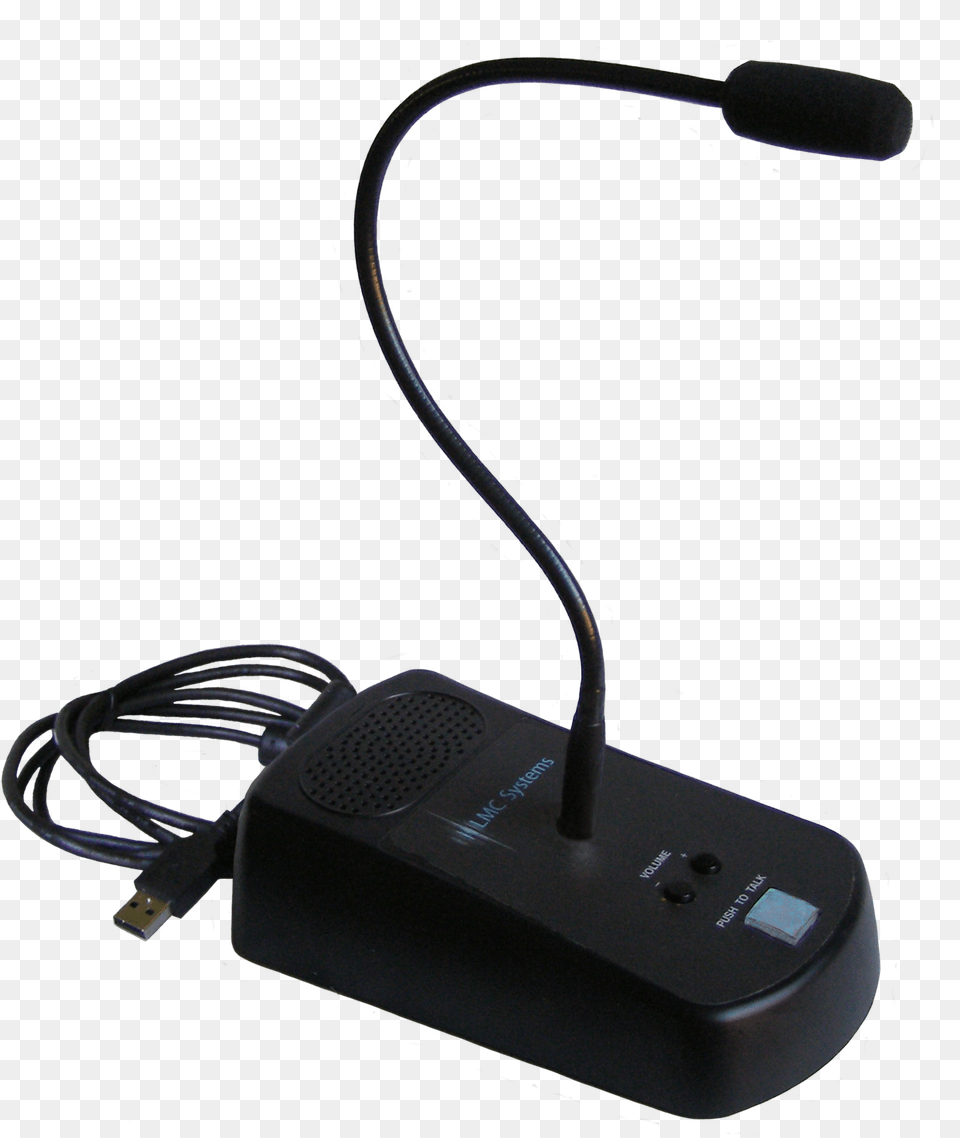 Desktop Microphone Push To Talk Usb, Adapter, Electrical Device, Electronics Png