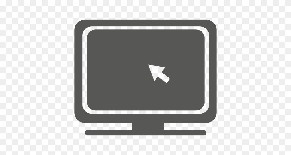 Desktop Monitor With Cursor Icon, Computer Hardware, Electronics, Hardware, Screen Free Png