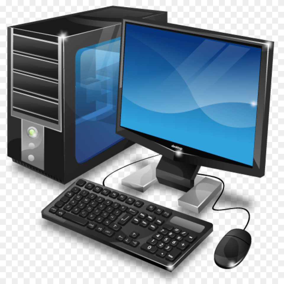 Desktop Pc, Computer, Computer Hardware, Computer Keyboard, Electronics Free Transparent Png
