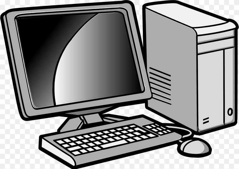 Desktop Personal Computer Clipart, Electronics, Pc, Computer Hardware, Hardware Png