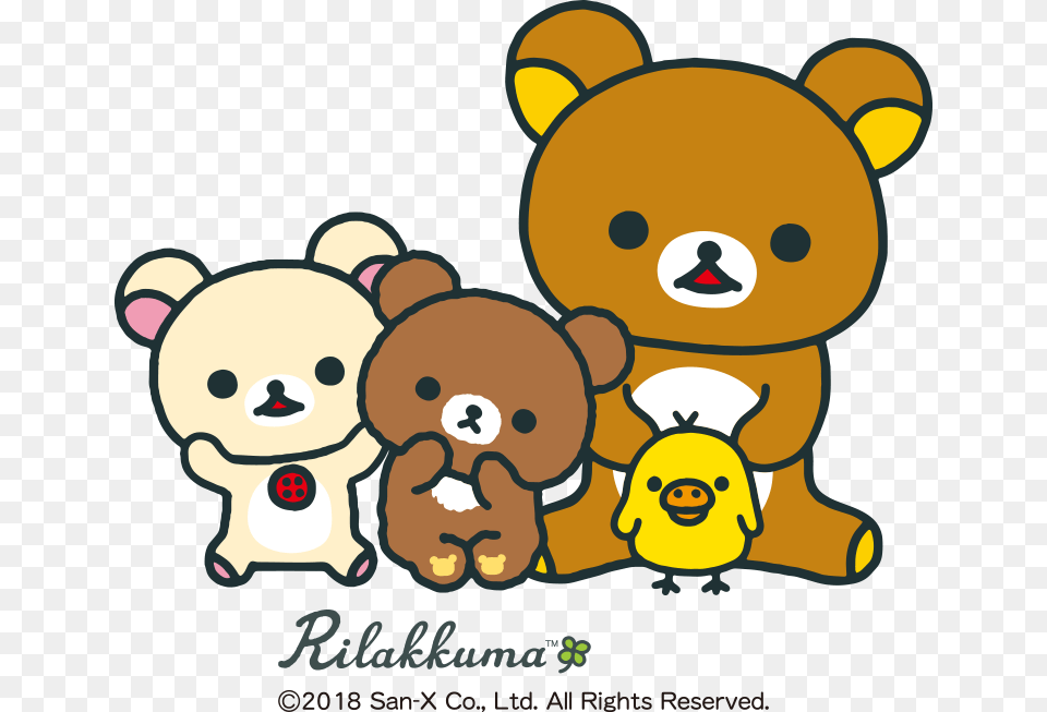 Desktop Rilakkuma 2018 Calendar, Animal, Wildlife, Mammal, Bear Free Png