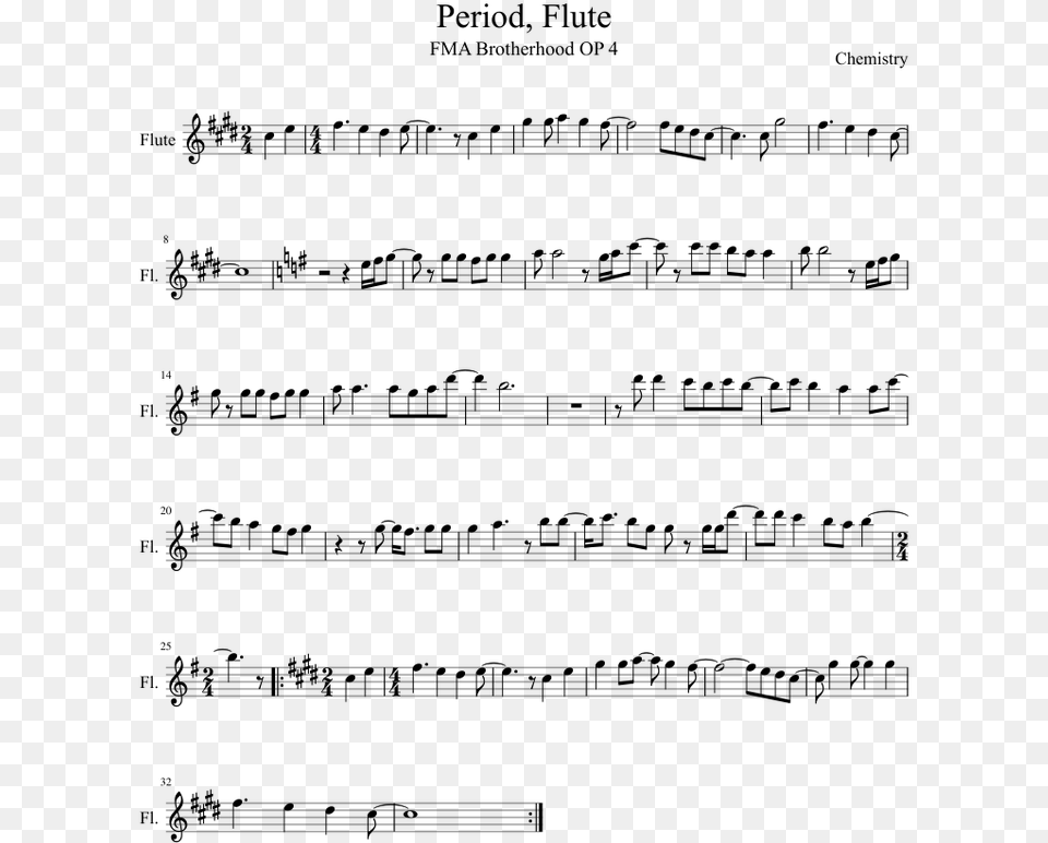 Despacito Viola Sheet Music, Gray Free Transparent Png