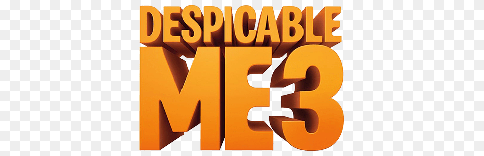 Despicable Me 3 Logo, Number, Symbol, Text, Advertisement Free Png