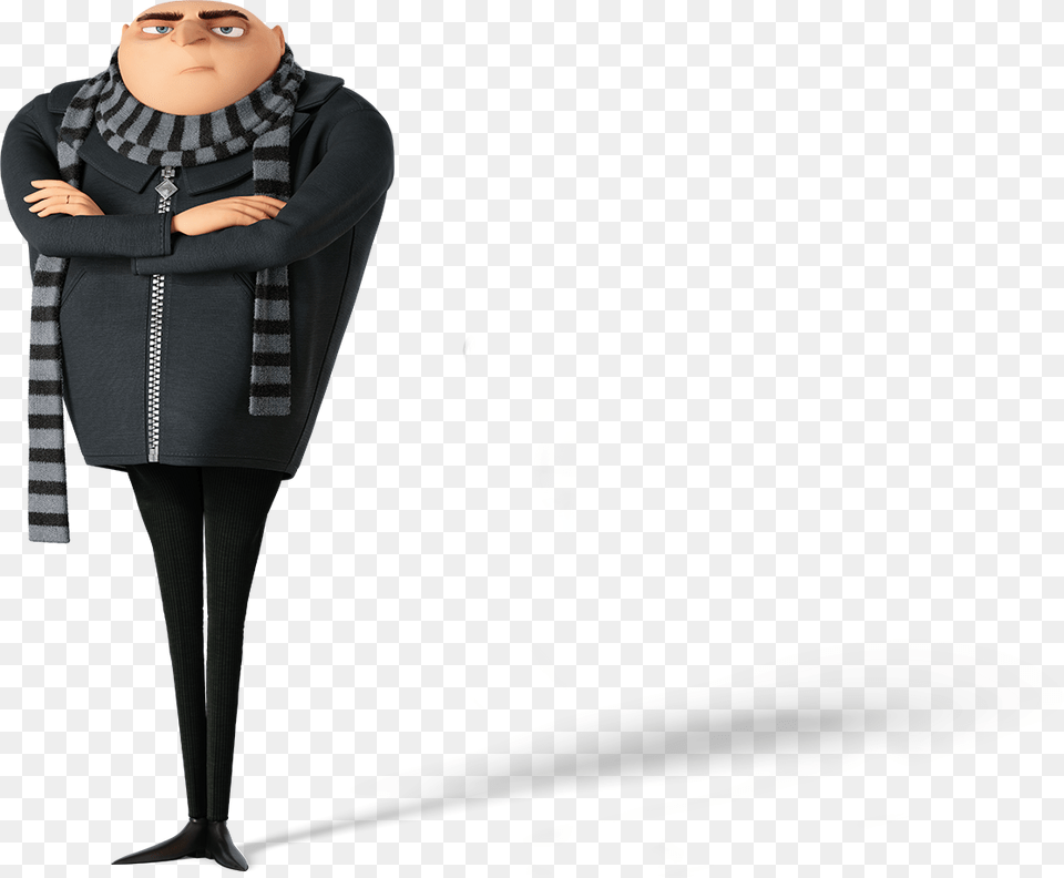 Despicable Me Gru Image, Clothing, Coat, Sleeve, Long Sleeve Free Png Download