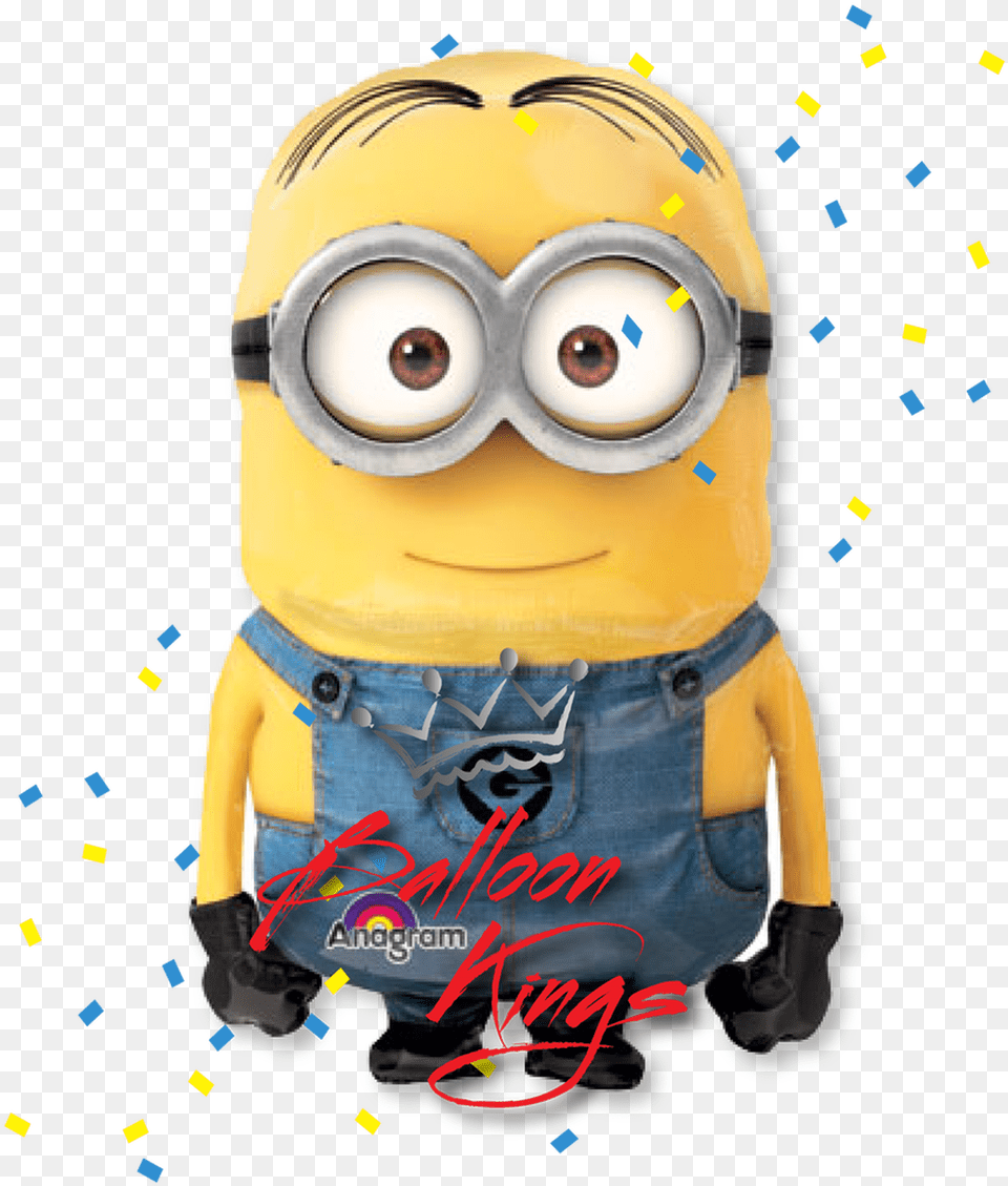 Despicable Me Minion Airwalker Minions Balloon Dave, Bag, Nature, Outdoors, Snow Free Png Download